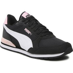 Sneakersy Puma St Runner V3 Nl Jr 384901 05 Blach/White/Almond Blossom