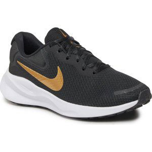 Boty Nike Revolution 7 FB2208 006 Black/Metallic Gold/White