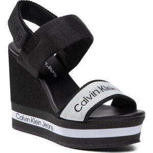 Sandály Calvin Klein Jeans Wedge Sandal YW0YW00669 BDS