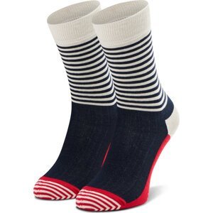 Klasické ponožky Unisex Happy Socks SH01-068 Tmavomodrá