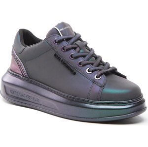 Sneakersy KARL LAGERFELD KL62525A Dk Iridescent Textured Lthr