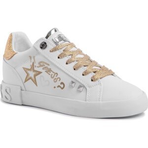 Sneakersy Guess Pryde FL5PRY ELE12 WHITE/GOLD