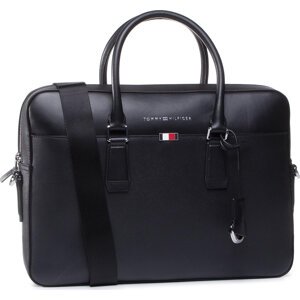 Brašna na notebook Tommy Hilfiger Business Leather Slim Comp Bag AM0AM05782 BDS