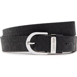 Dámský pásek Calvin Klein Ck Must Rd Buckle Rev 2.5Belt K60K609981 0GK