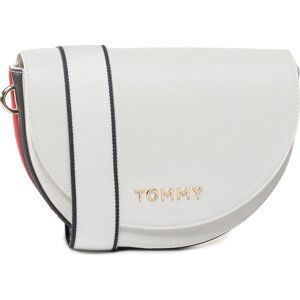 Kabelka Tommy Hilfiger Tommy Straple Saddle AW0AW08226 WHT