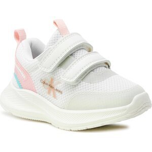 Sneakersy Calvin Klein Jeans V1A9-80803-1697 M White/Pink X134