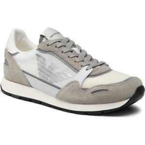 Sneakersy Emporio Armani X4X537 XM678 Q825 Plast/Opt.Wht/Off Wh