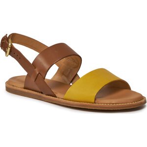 Sandály Clarks Karsea Strap 26171873 Tan Combi