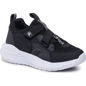 Sneakersy Calvin Klein Jeans Low Cut Easy-On Sneaker V3X9-80598-1594 S Black 999