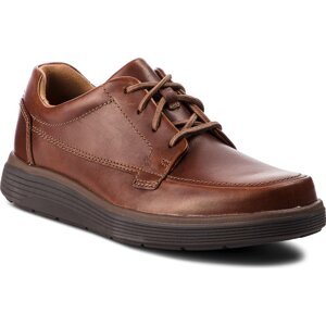 Polobotky Clarks Un Abode Ease 261369827 Dark Tan Lea