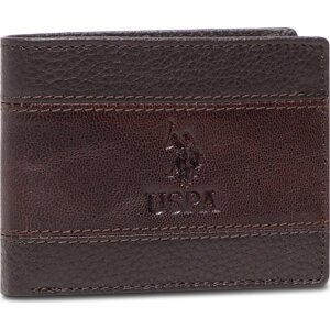 Velká pánská peněženka U.S. Polo Assn. Horizon WIUU02252MHA500 Brown