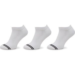 Sada 3 párů dámských nízkých ponožek Pepe Jeans PMU30044 White 800