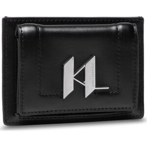 Pouzdro na kreditní karty KARL LAGERFELD 216W3215 Black/Nick