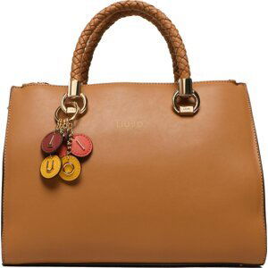 Kabelka Liu Jo M Satchel Double AA3242 E0013 Cuoio Chiaro 61336