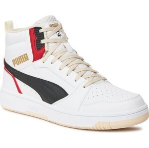 Sneakersy Puma Rebound V6 Dragon Year 395077 01 Puma White/Puma Black/Club Red/Sugared Almond