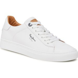 Sneakersy Pepe Jeans Joe Cup PMS30724 White 800