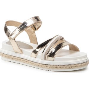 Espadrilky Tommy Hilfiger Platform Velcro Sandal T3A2-32177-0567 S Platinium 514