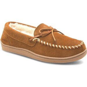 Bačkory MYSLIPPERS MPF20WID001B-M Cognac