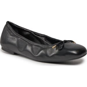 Baleríny Stuart Weitzman Bardot Bow Flat SG577 Black