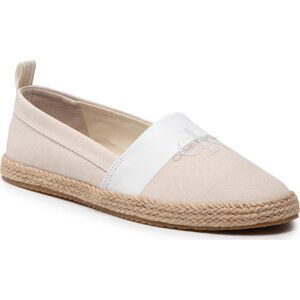 Espadrilky Calvin Klein Jeans Espadrilles 1 YW0YW00576 Eggshell ACF