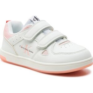 Sneakersy Calvin Klein Jeans V1A9-80783-1355 S White/Pink X134