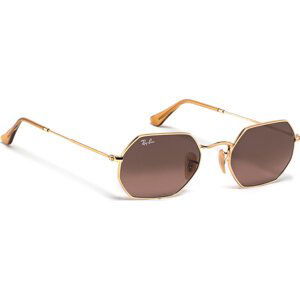 Sluneční brýle Ray-Ban Octagonal 0RB3556N 912443 Arista/Brown Gradient Grey