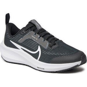 Boty Nike Air Zoom Pegasus 40 (GS) DX2498 001 Black/White/Iron Grey