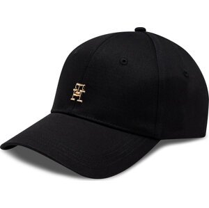 Kšiltovka Tommy Hilfiger Essential Chic Cap AW0AW15772 Černá