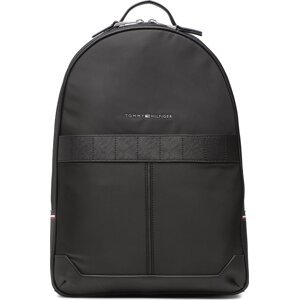 Batoh Tommy Hilfiger Elevated Nylon Backpack AM0AM10939 Černá