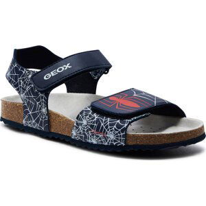 Sandály Geox J Ghita Boy J458LE 0006A C0735 D Navy/Red