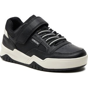 Sneakersy Geox J Perth Boy J367RE 0FEFU C0127 S Black/White