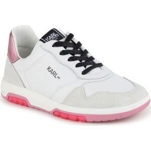 Sneakersy Karl Lagerfeld Kids Z30008 S White 10P