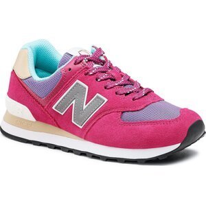 Sneakersy New Balance U574PI2 Růžová