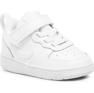 Boty Nike Court Borough Low 2 (Tdv) BQ5453 100 White/White/White