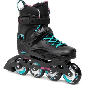 Kolečkové brusle Rollerblade Rb Cruiser W 071050009B7 Black/Aqua