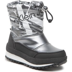 Sněhule Calvin Klein Jeans Snow Boot V3A6-80310-1240 Dark Silver 918
