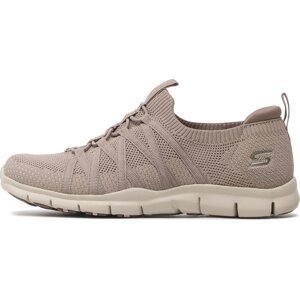 Sneakersy Skechers Chic Newbess 104152/TPE Taupe