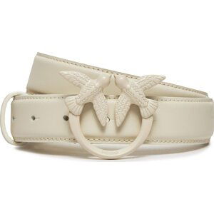 Dámský pásek Pinko Love Berry H3 Belt. PE 24 PLT01 100125 A1K2 Bílá