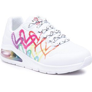 Sneakersy Skechers Uno 2 Floating Love 155521/WHT White