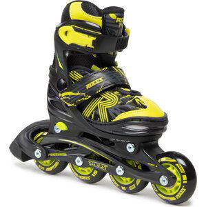 Kolečkové brusle Roces Jokey 3.0 Boy 400845 Black/Lime 00003