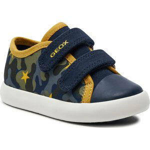 Plátěnky Geox B Gisli Boy B451NB 000AW CF42Q M Navy/Ochre