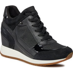 Sneakersy Geox D Nydame D540QA 0AS54 C9999 Black