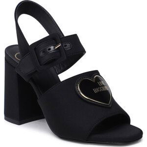 Sandály LOVE MOSCHINO JA16368G0GIM0000 Nero