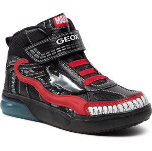 Sneakersy Geox J Grayjay B. D 269YD 011CE C0048 D Black/Red