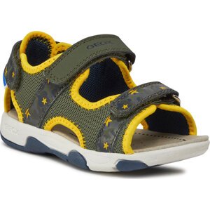 Sandály Geox B Sandal Multy Boy B450FA 014CE C0629 S Military/Ochreyellow