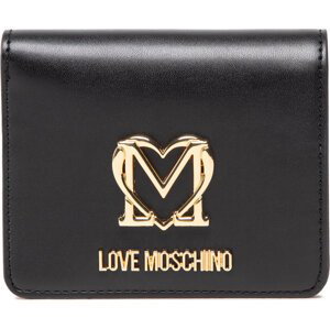 Malá dámská peněženka LOVE MOSCHINO JC5700PP0FKQ0000 Nero