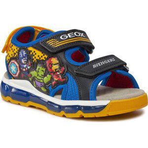 Sandály Geox J Sandal Android Boy J450QC 014CE C0245 S Black/Royal