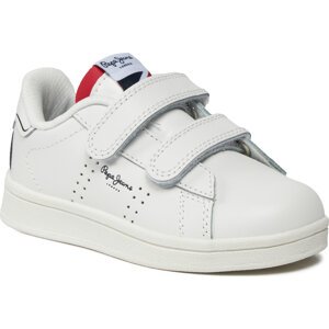 Sneakersy Pepe Jeans Player Basic Bk PBS00002 White 800