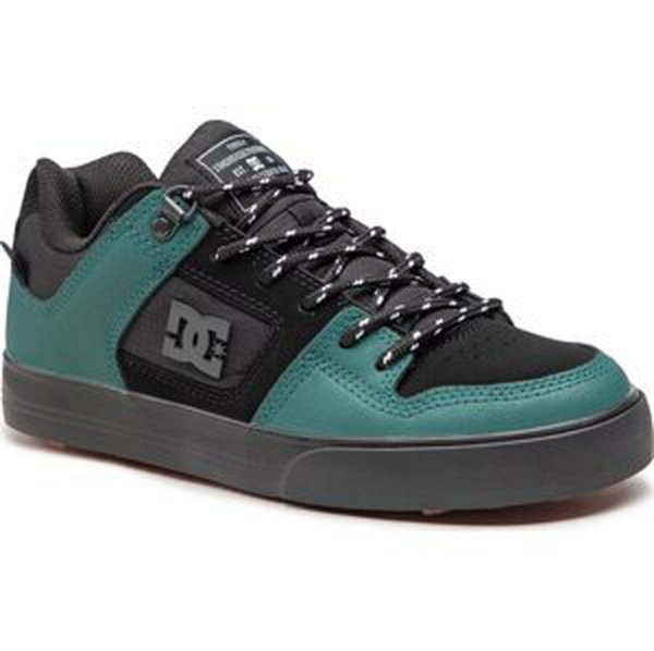 Sneakersy DC Pure Wnt ADYS300151 Black/Green/Black (XKGK)