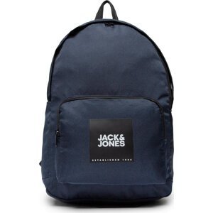 Batoh Jack&Jones Jacback To School Backpack 12216068 Navy Blazer/Black Logo